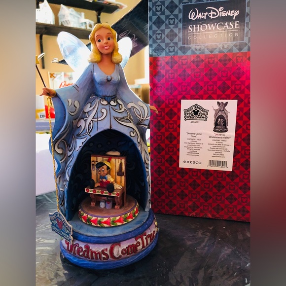 Jim Shores collectable Blue Fairy - Picture 1 of 10